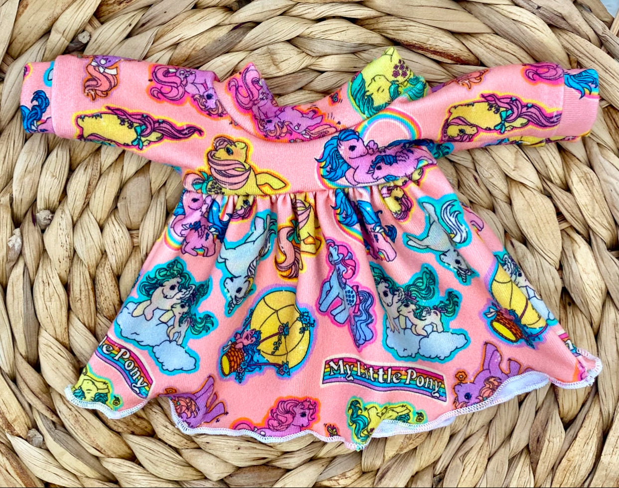 Mia Retro MLP Dress And Tie On Headband