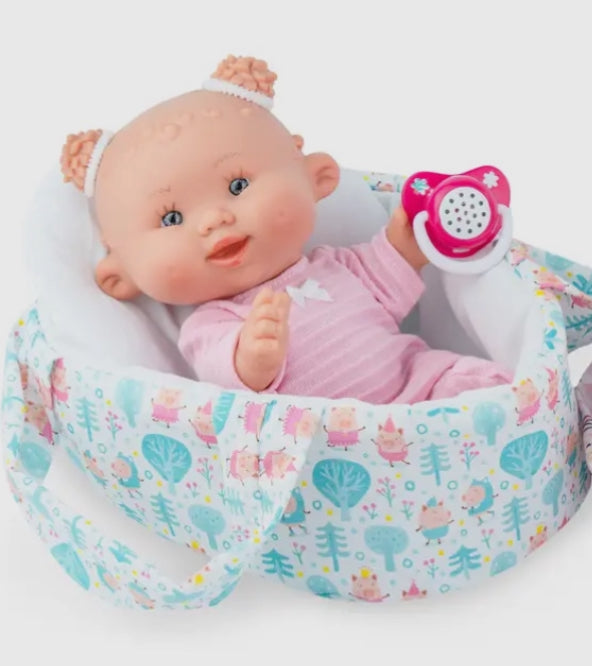Nenote Doll in Carrier