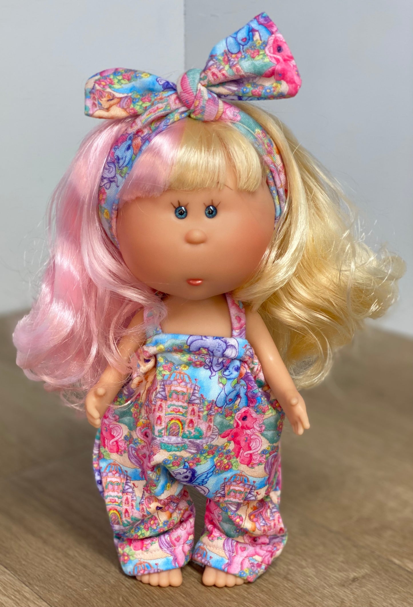 Mia Enchanted Ponies Halter Romper and Tie on Headband