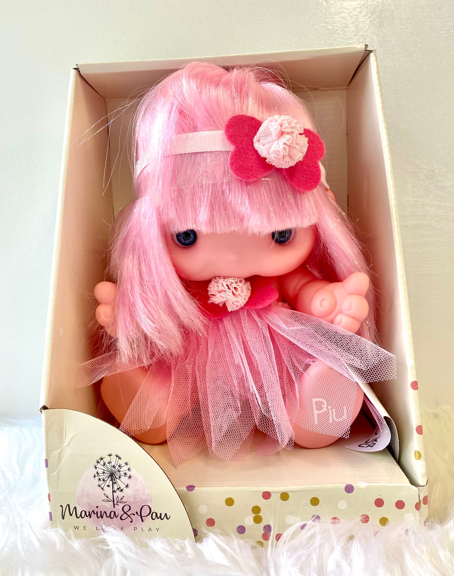 Marina & Pau Piu Pink Doll