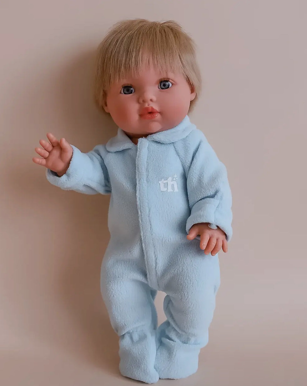 Tiny Harlow Doll Onesie - Blue