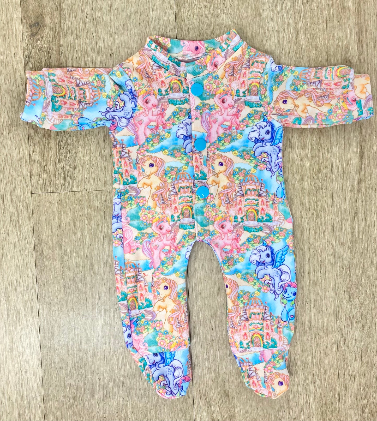 Alex Star Enchanted Ponies Footed Pajamas