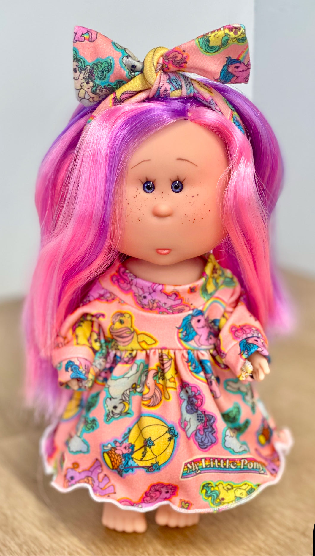 Mia Retro MLP Dress And Tie On Headband