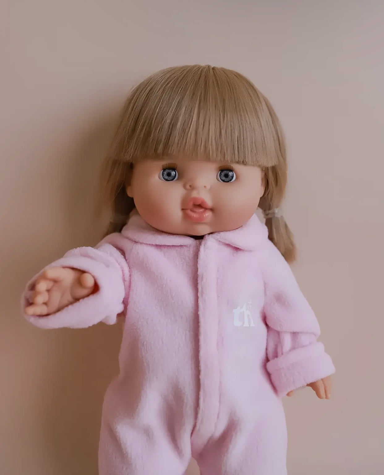 Tiny Harlow Doll Onesie - Baby Pink