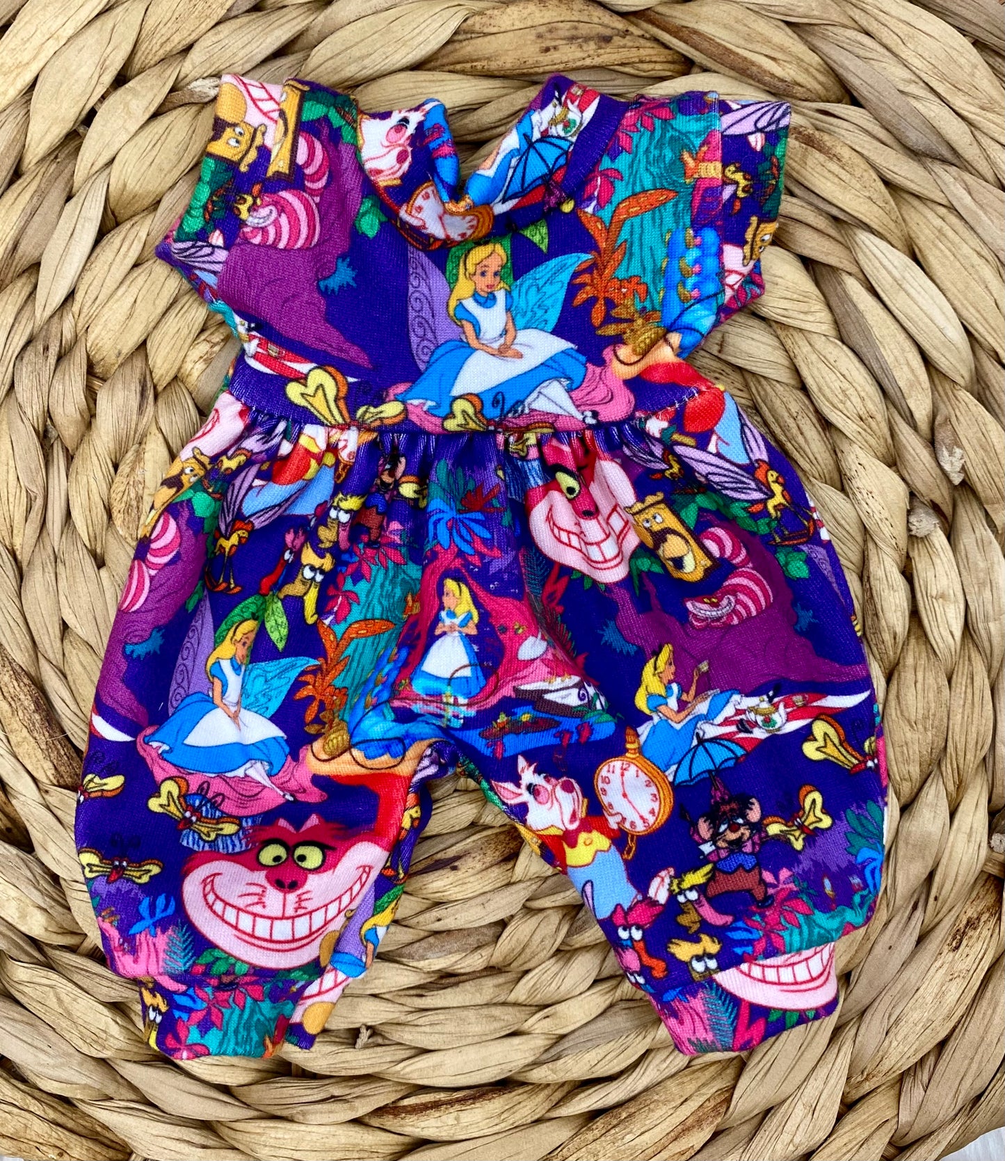 Mia Dreamland Tank Sleeve Bubble Romper And Tie On Headband