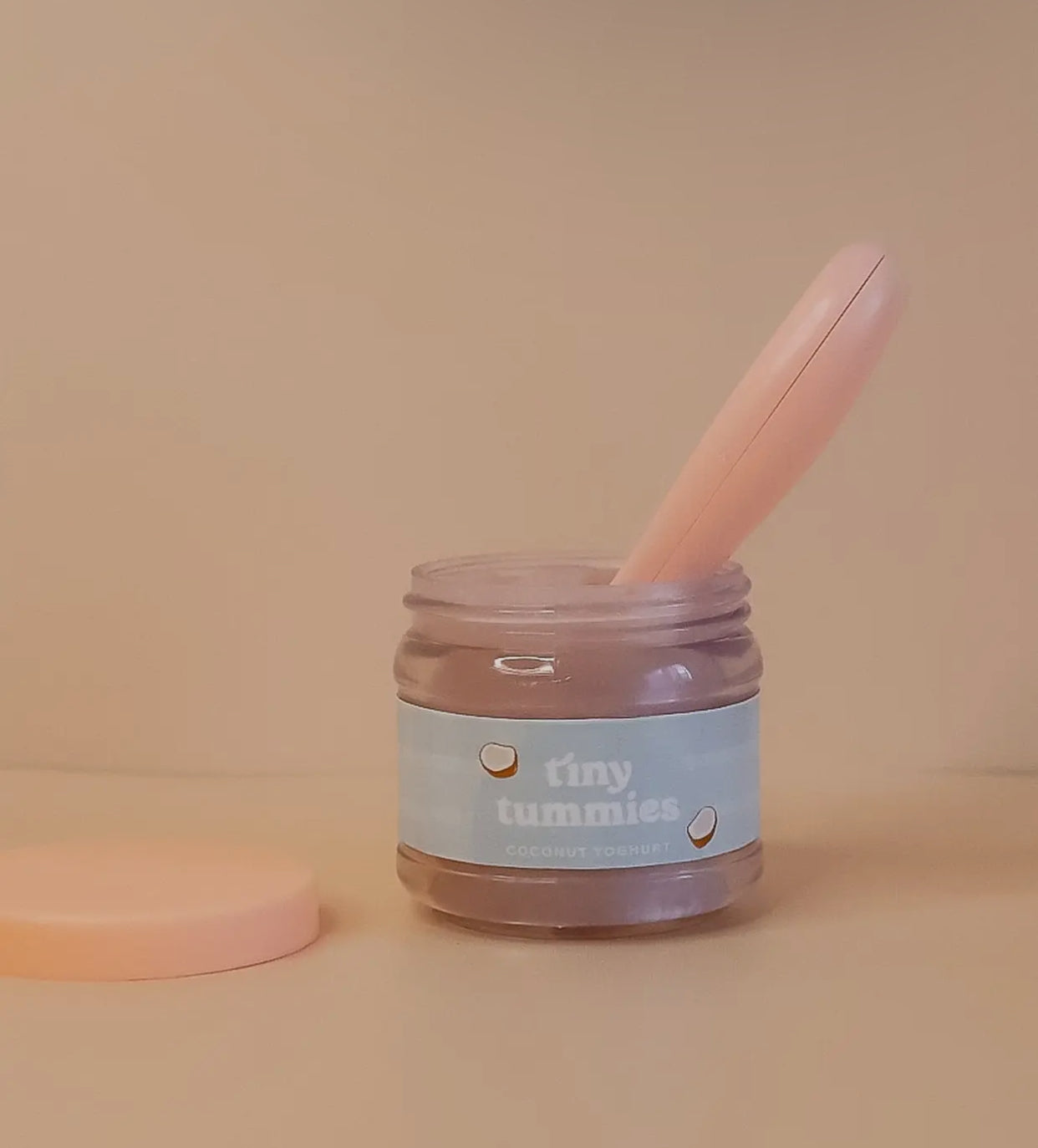 Tiny Harlow Tiny Tummies - Coconut Yogurt Food Jar and Spoon Set