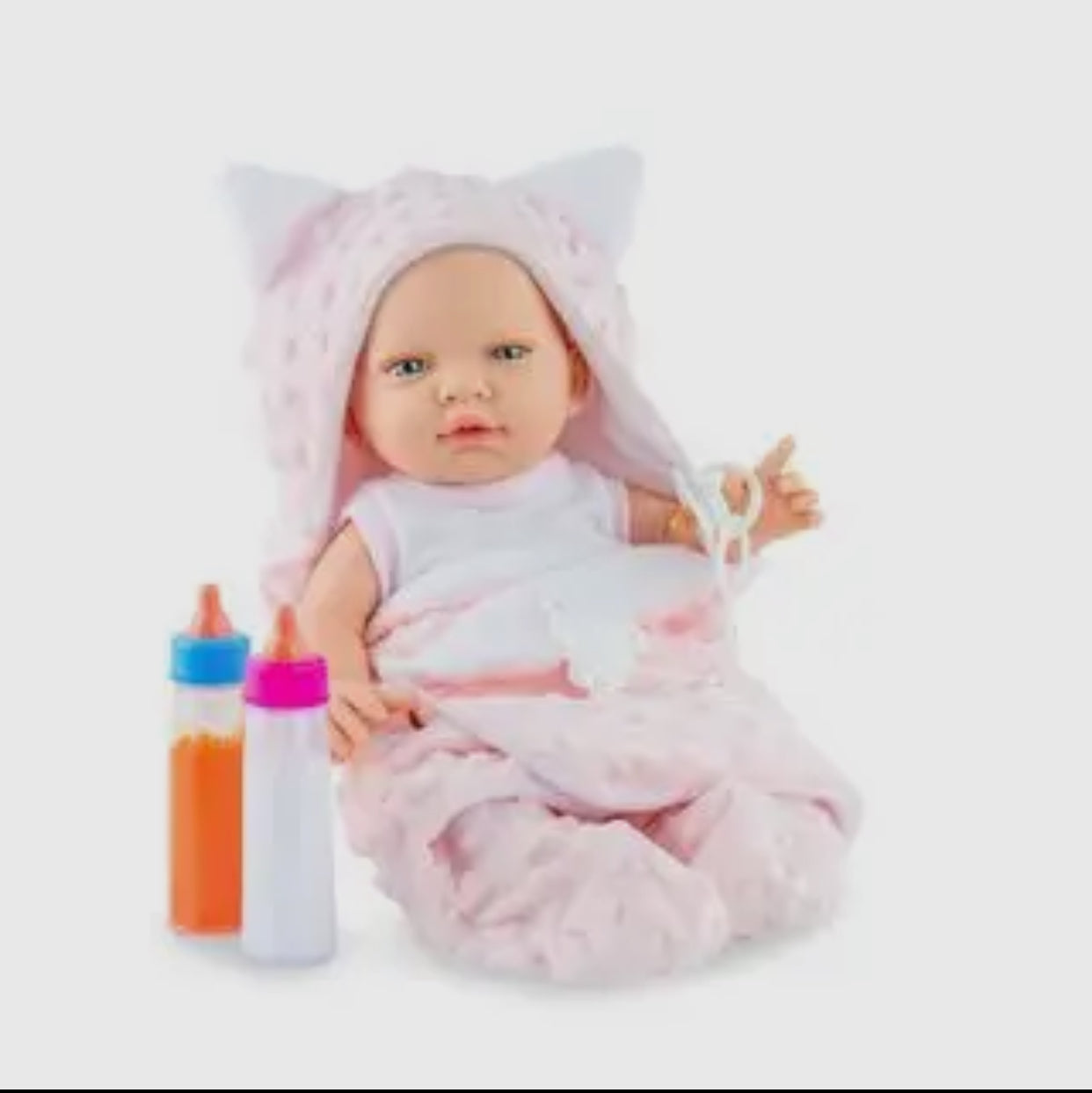 Bath Time Newborn Doll