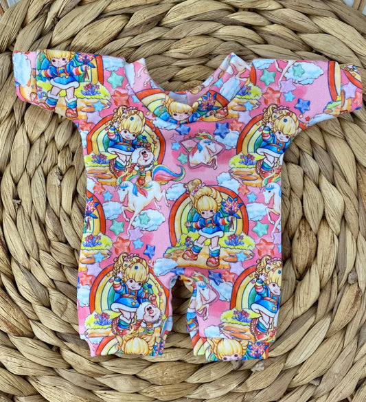 Mia Rainbow Girl Romper