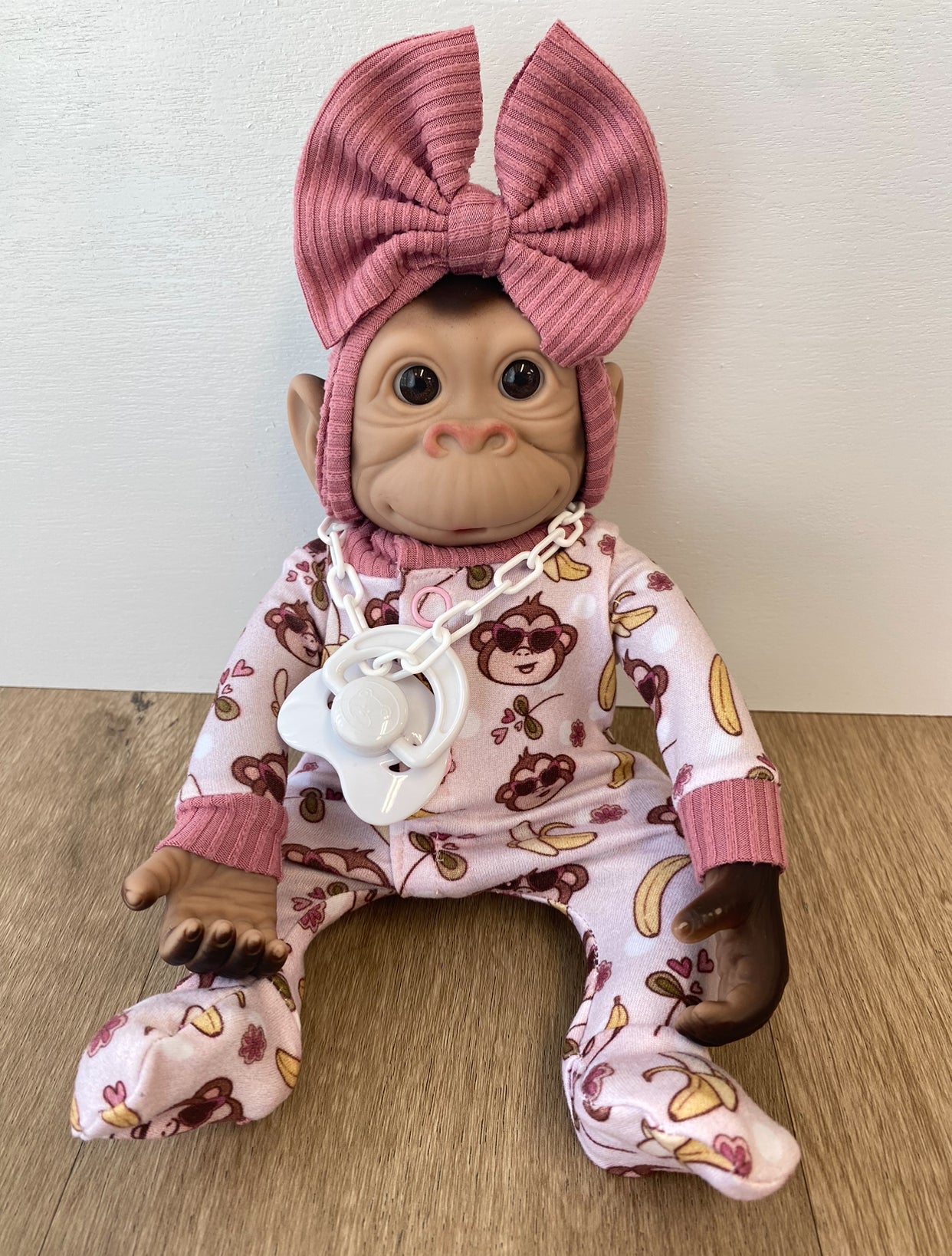 10” Monkey Doll Pajamas