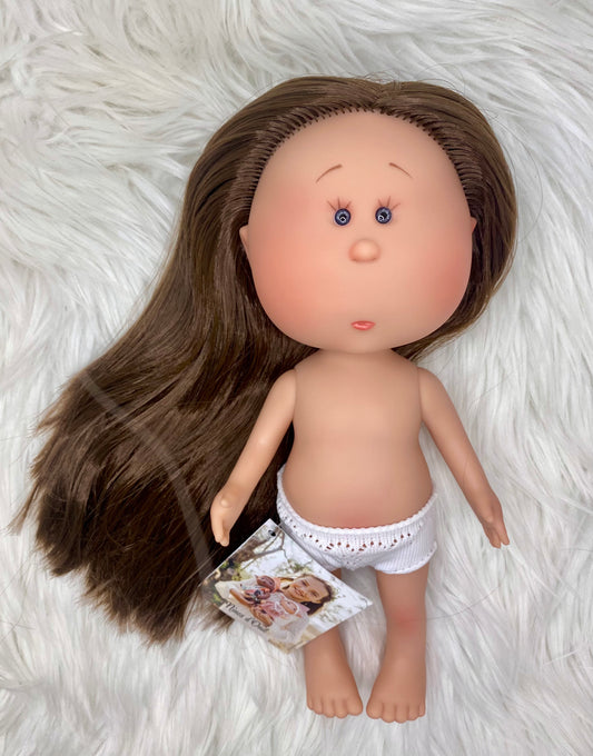 Mia Doll - Brown Straight Hair