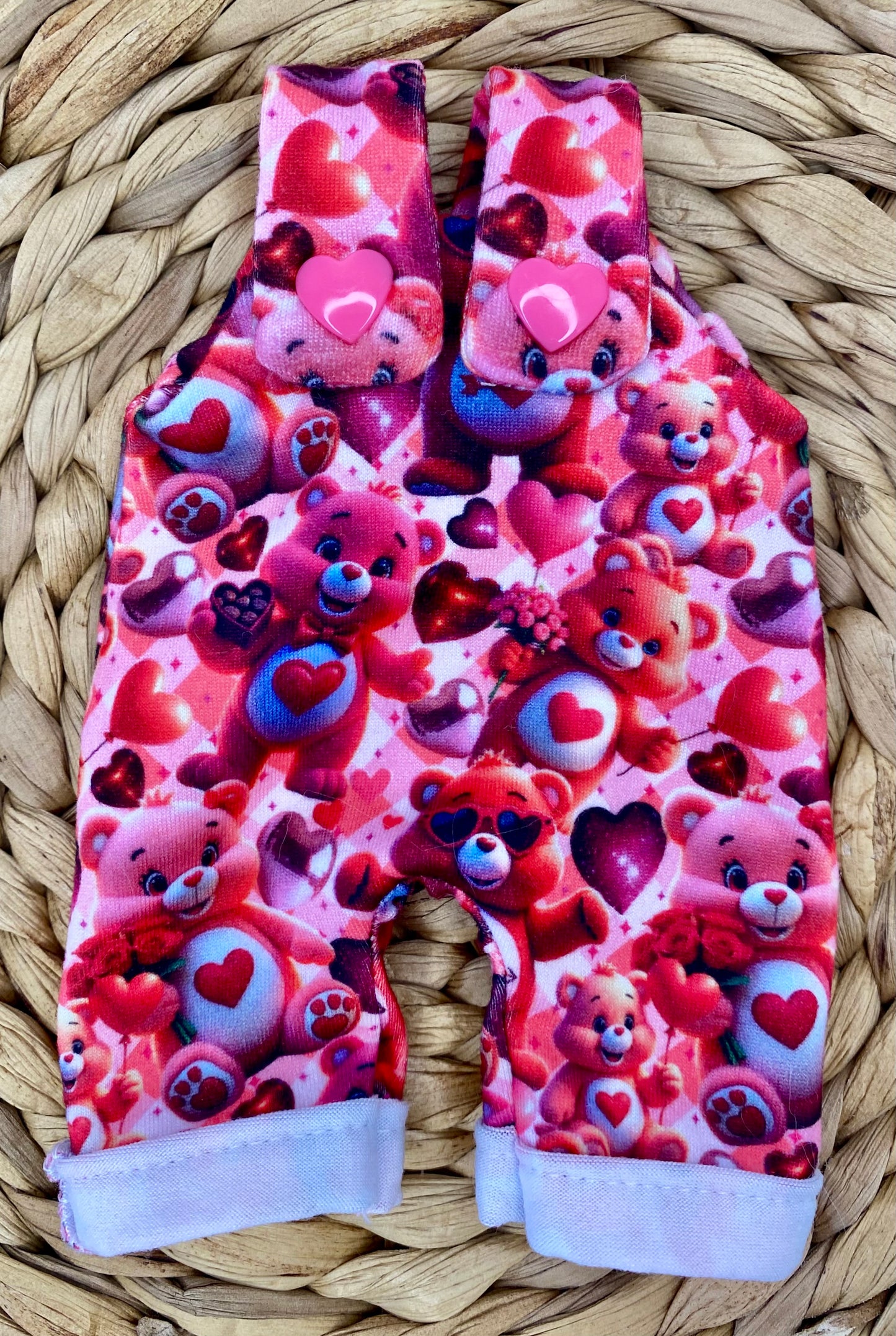 Mia Valentines Bears Overalls