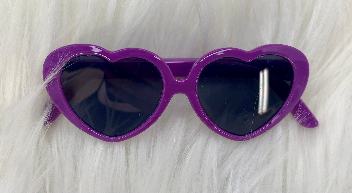 Doll Heart Shaped Sunglasses