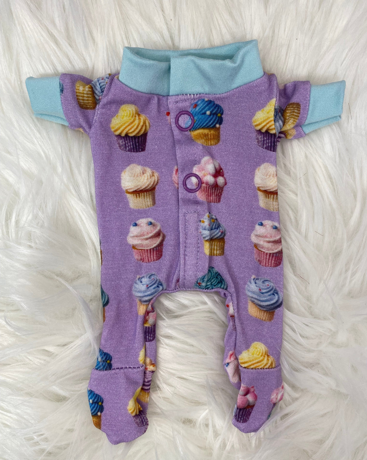 Mia Cupcakes Footed Pajamas