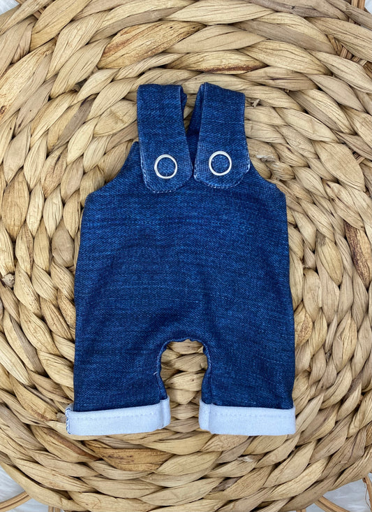 Mia/Mio Blue “Jean” Overalls