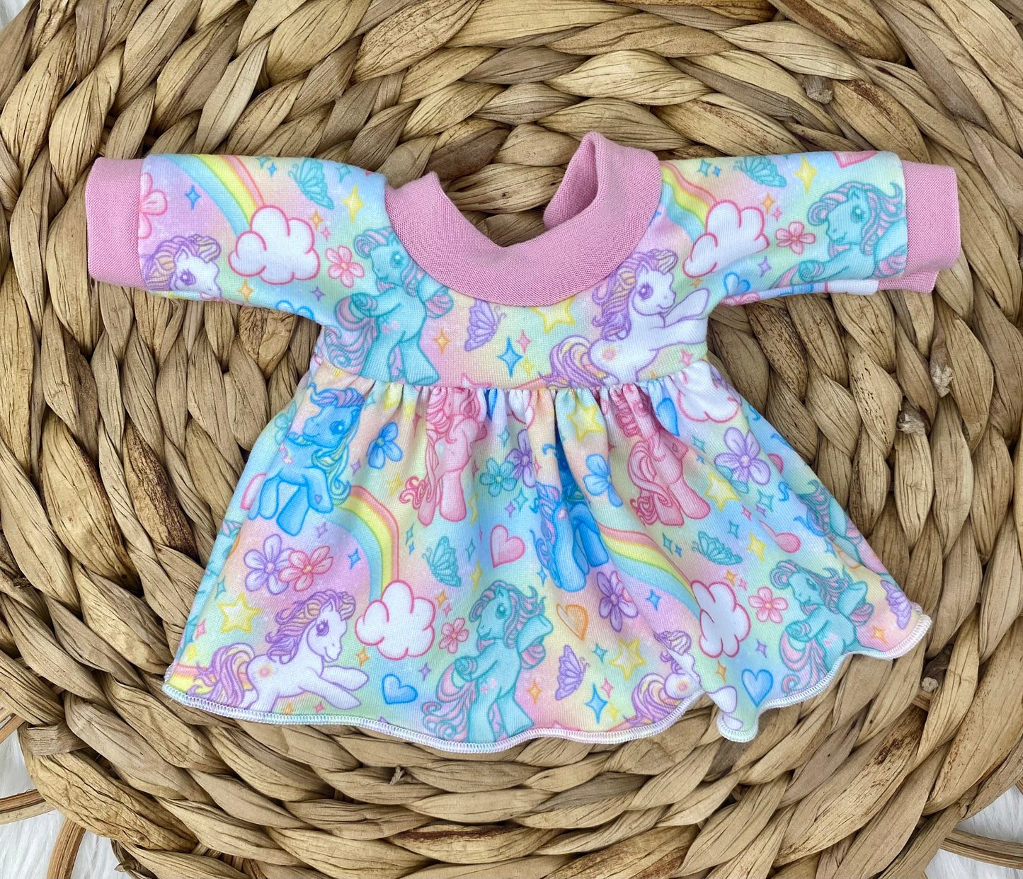 Mia Rainbow Ponies Dress