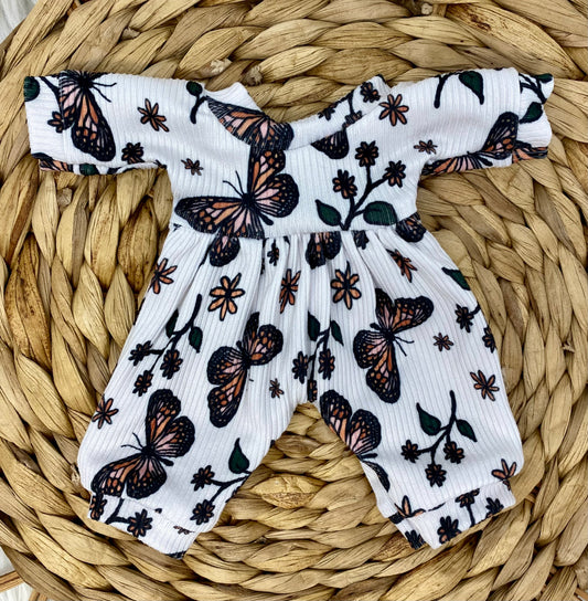 Mia Butterfly Long Sleeve Bubble Romper