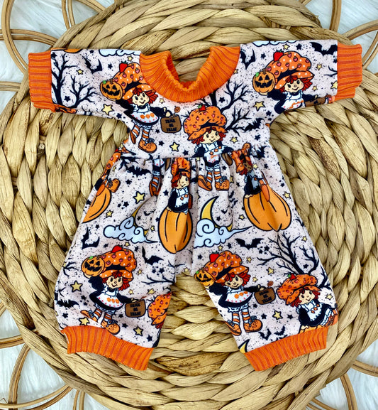 Mia SS Halloween Long Sleeve Bubble Romper