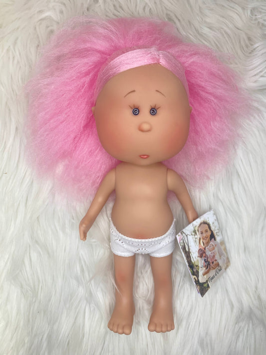 Mia Doll - Light Skin Pink Cotton Candy Hair