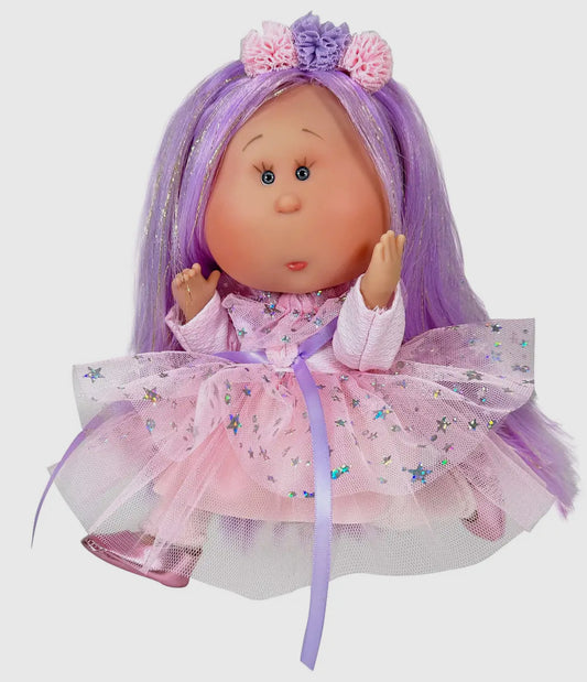 Mia Glitter Doll - Lilac