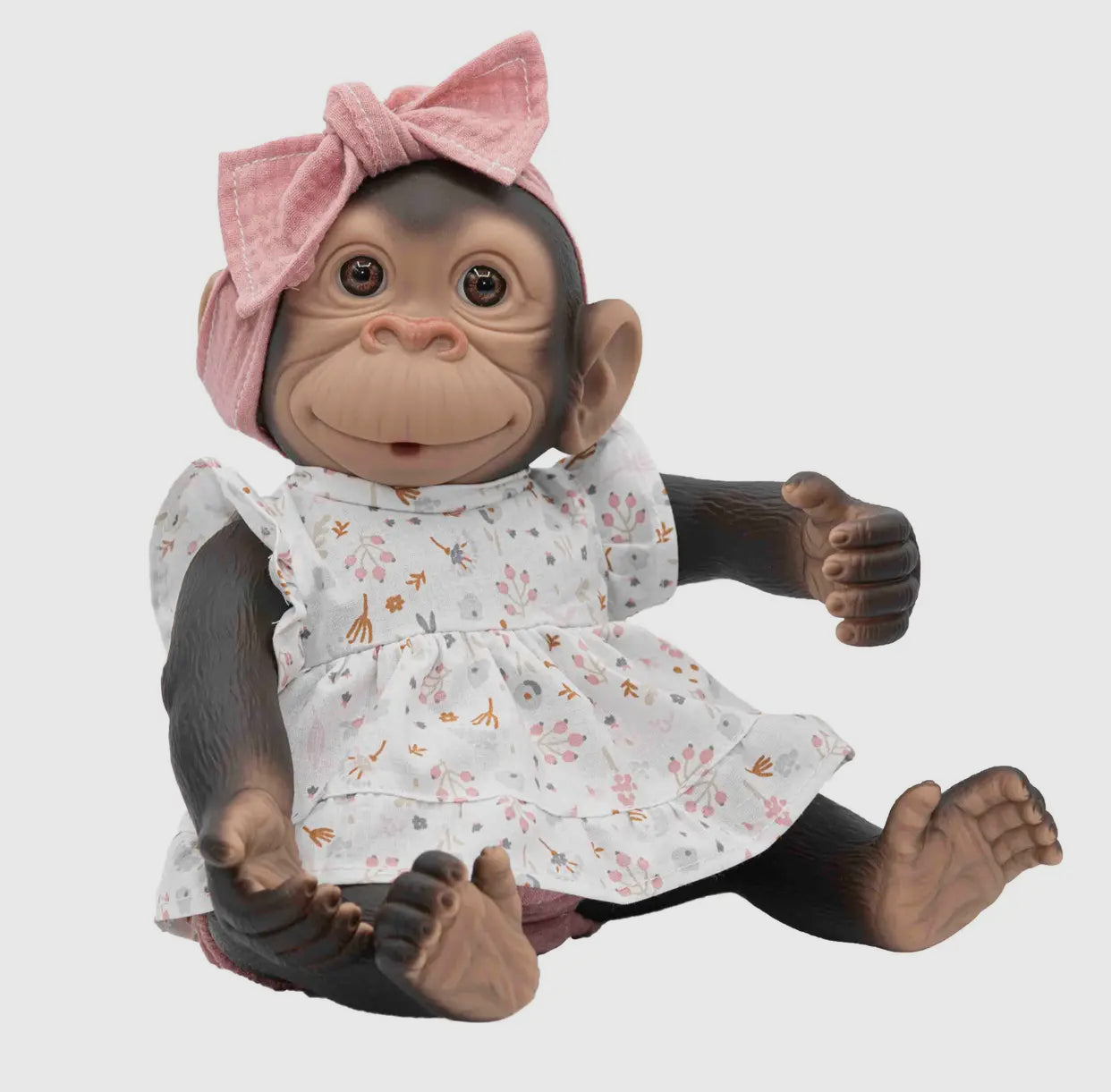 Reborn Monkey Doll 14”