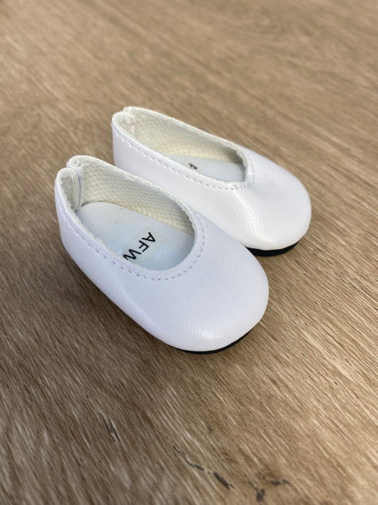 Regular Mia White Ballet Flat Shoes