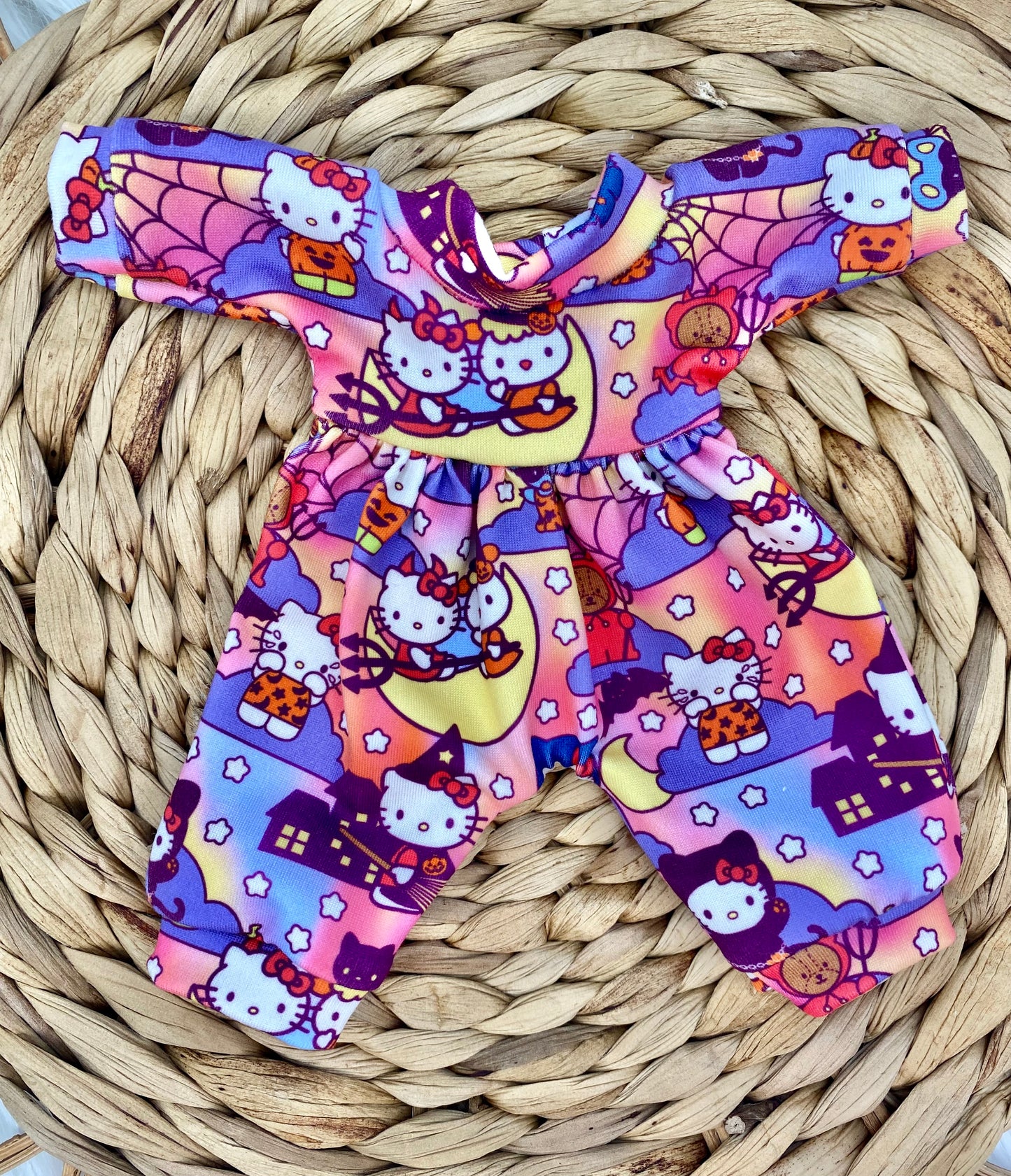 Mia Halloween Kitty’s Bubble Romper