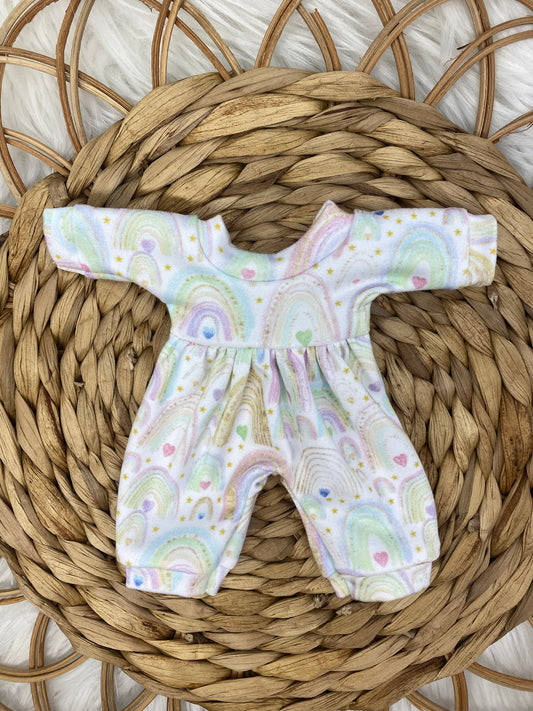 Mia Rainbow Long Sleeve Bubble Romper