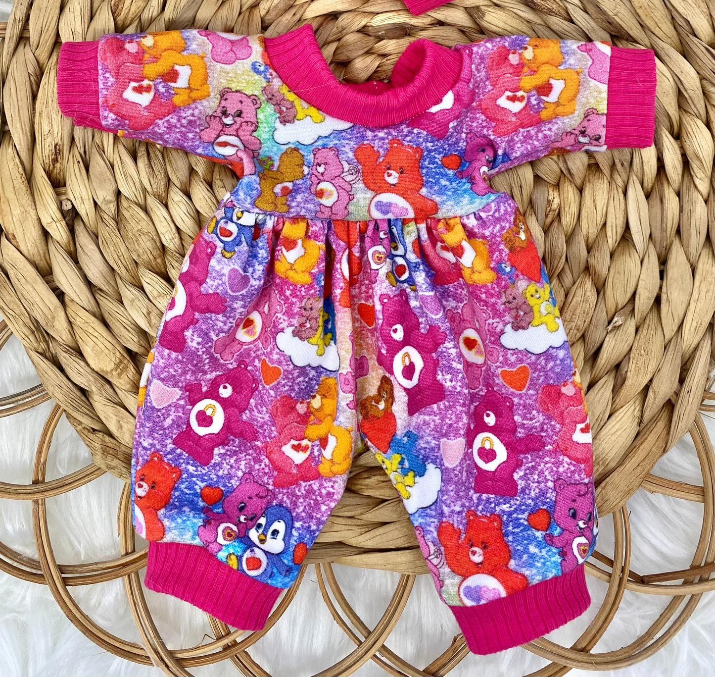 Mia Glitter Bears Bubble Romper