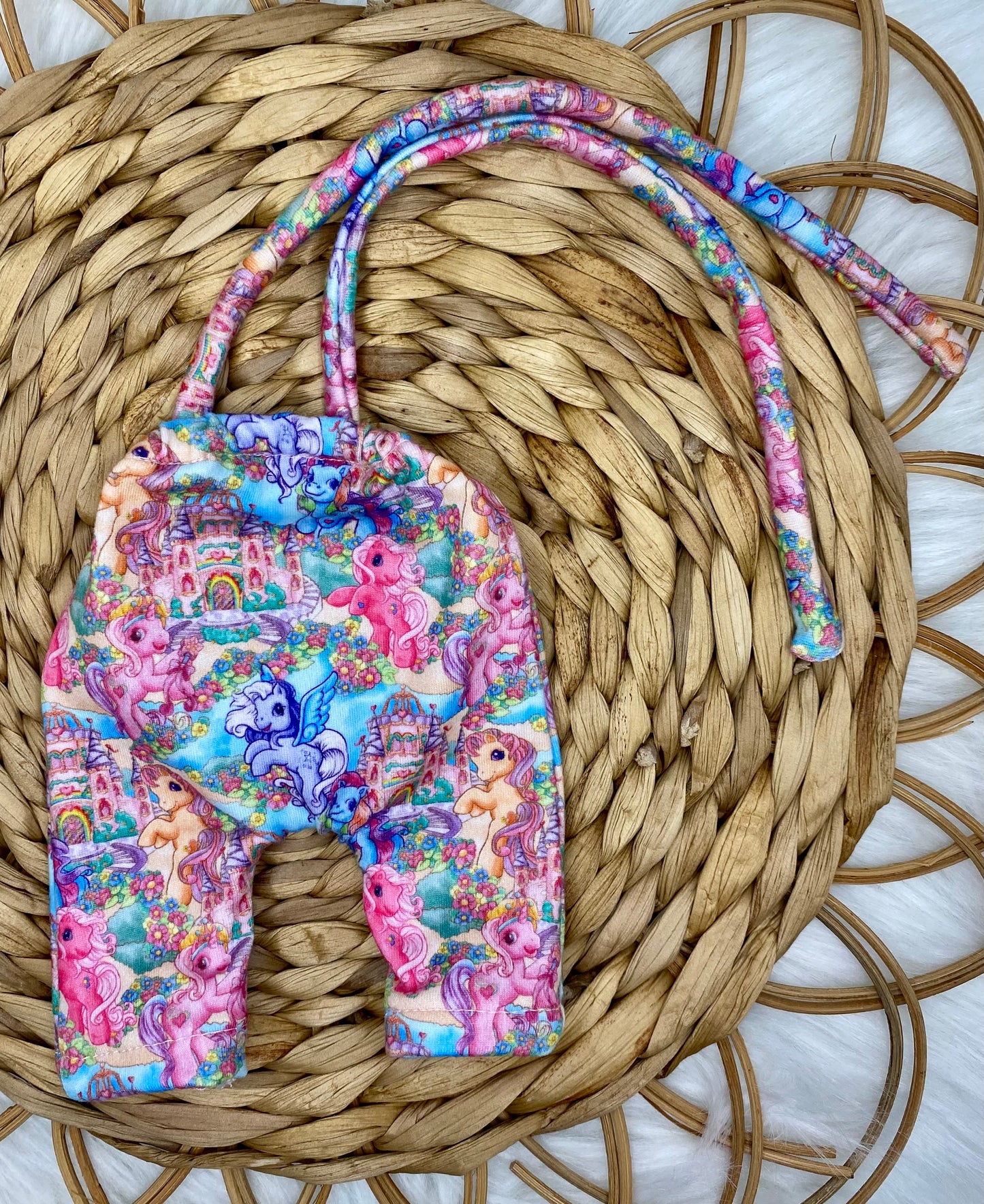 Mia Enchanted Ponies Halter Romper and Tie on Headband