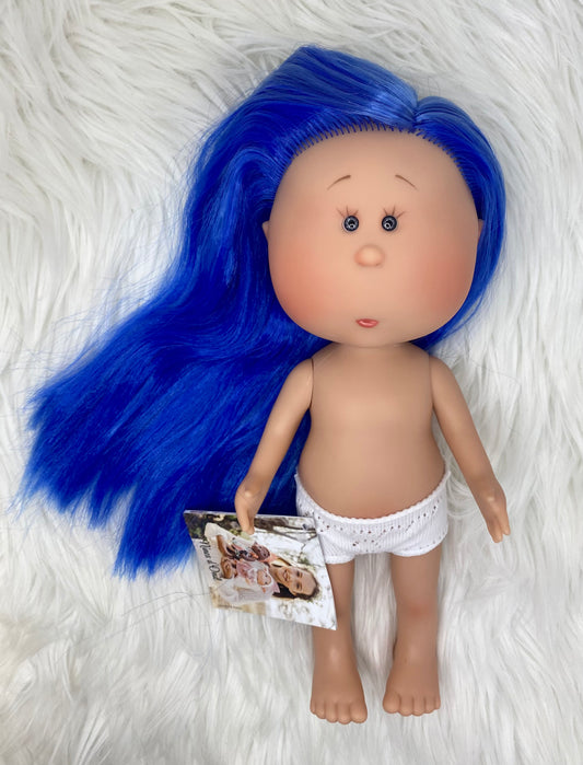 Mia Doll - Royal Blue Straight Hair