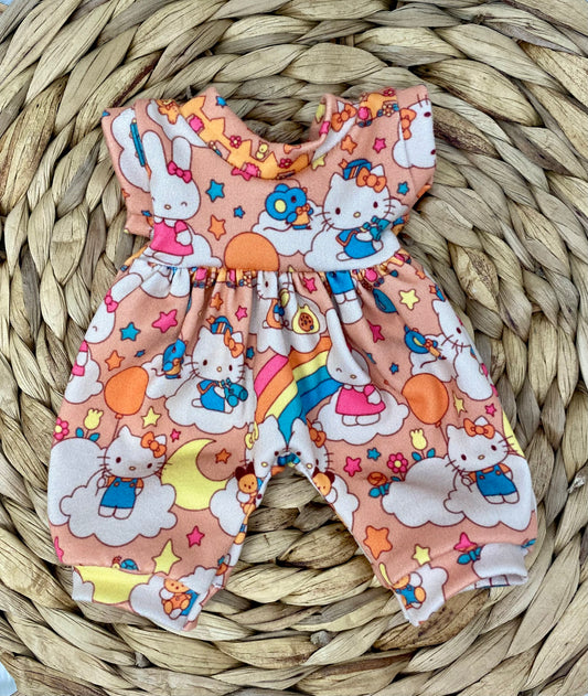 Mia Vintage Kitty’s Tank Bubble Romper