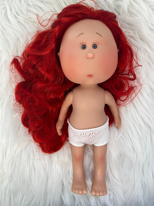 Mia Doll - Red Wavy Hair